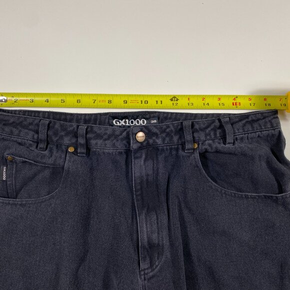 GX1000 Dimethyltryptamine Cropped wide leg jeans mens size 36x23.5 - Picture 8 of 9